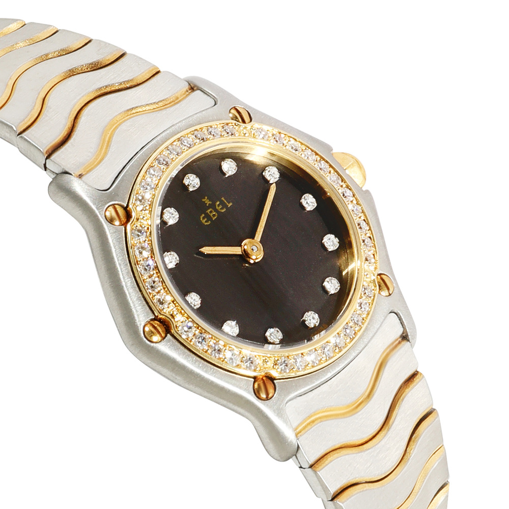 Ebel Wave 1057902 Women's Watch in 18kt Stainless Steel/Yellow Gold - Picture 4 of 4